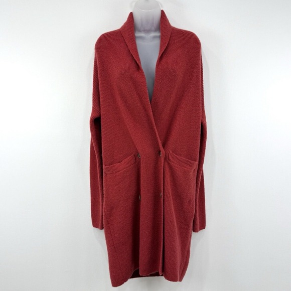 J Crew Cardigan Women´s‎ XS Burnt Red NWT Double...